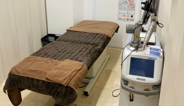 湘南美容クリニック京都の施術室