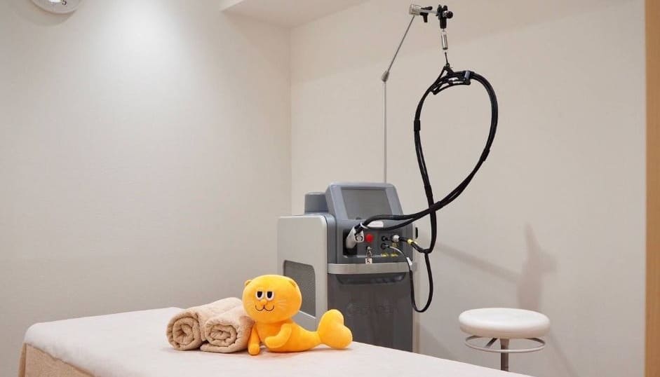 ルシアクリニック新宿院の施術室