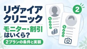 リヴァイアクリニックのモニター・割引を条件と実額で解説した記事のアイキャッチ